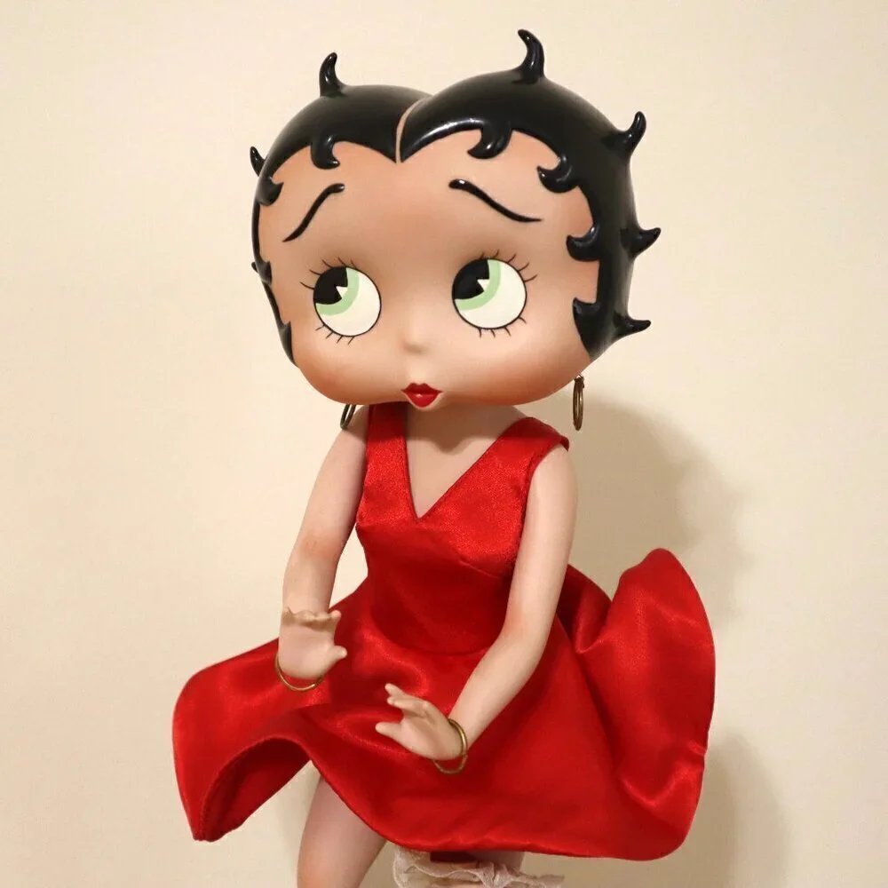 Marilyn Monroe Betty Boop Porcelain Doll Danbury Mint Collectible 16”‎ Tall